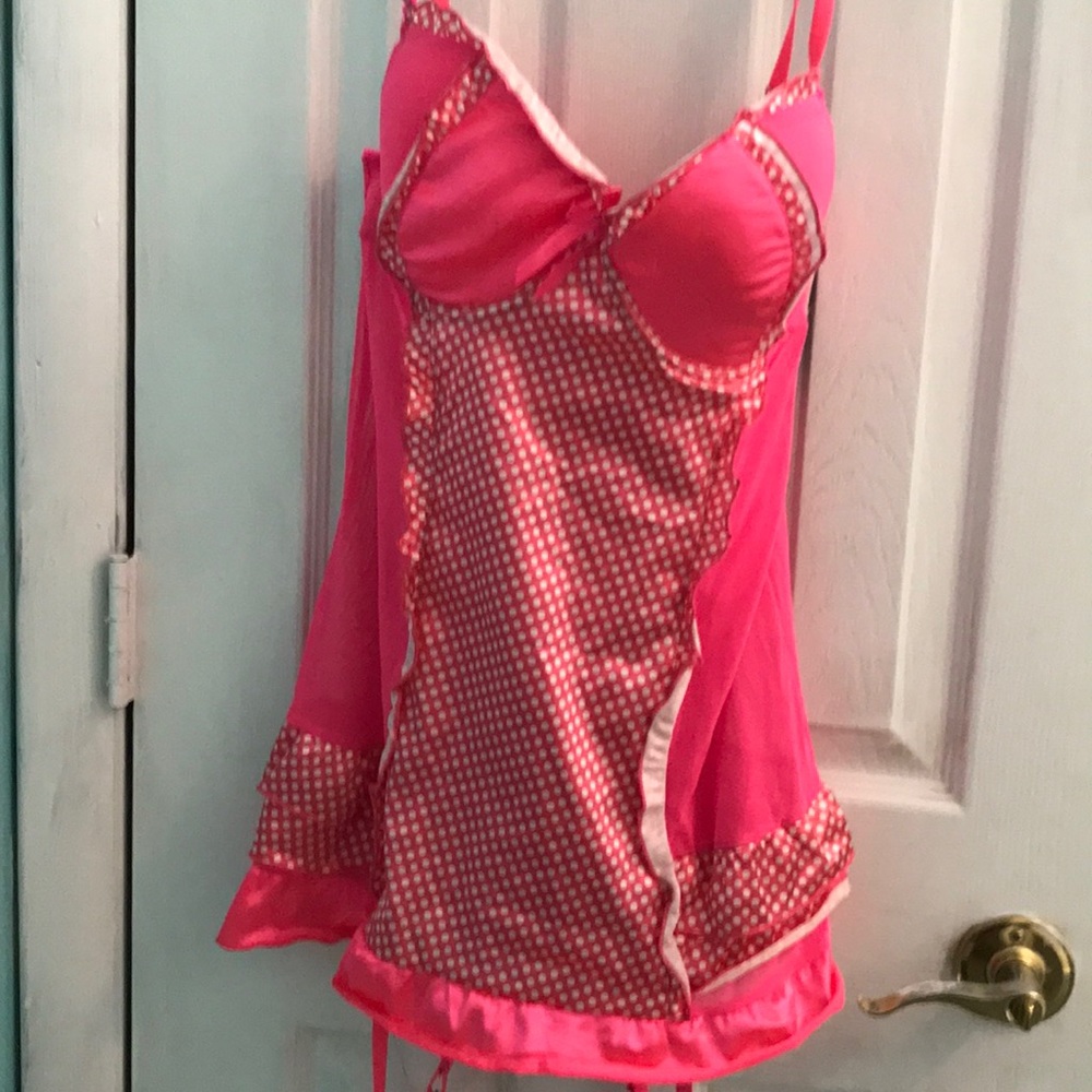 Lingerie polka dot piece